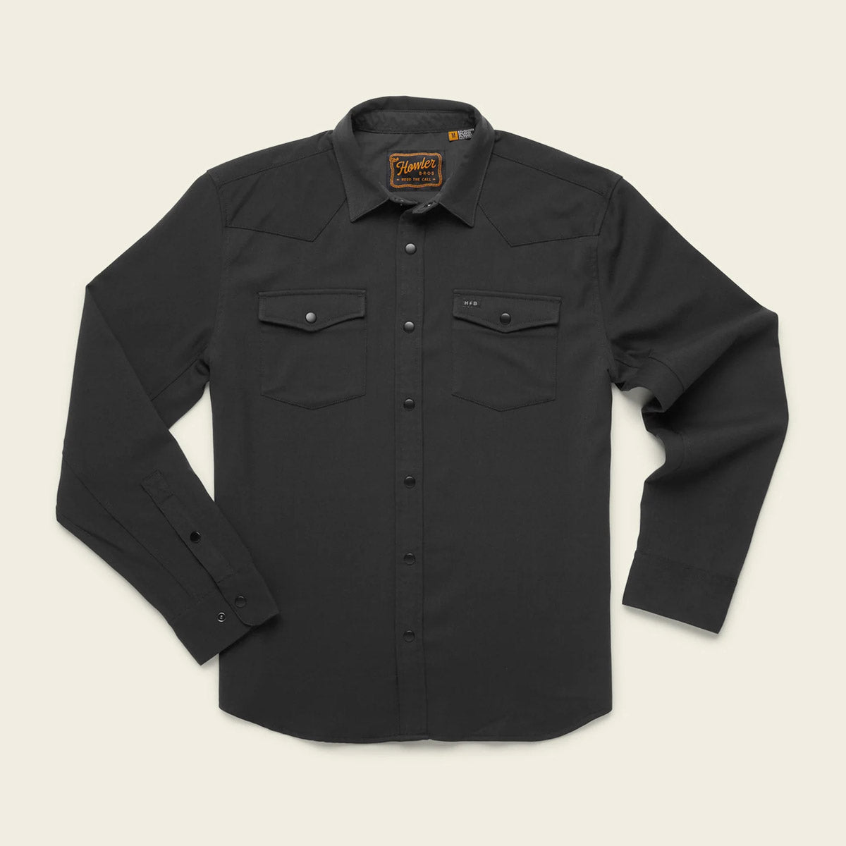 Howler Brothers Men&#39;s Stockman Stretch Snapshirt Pavement