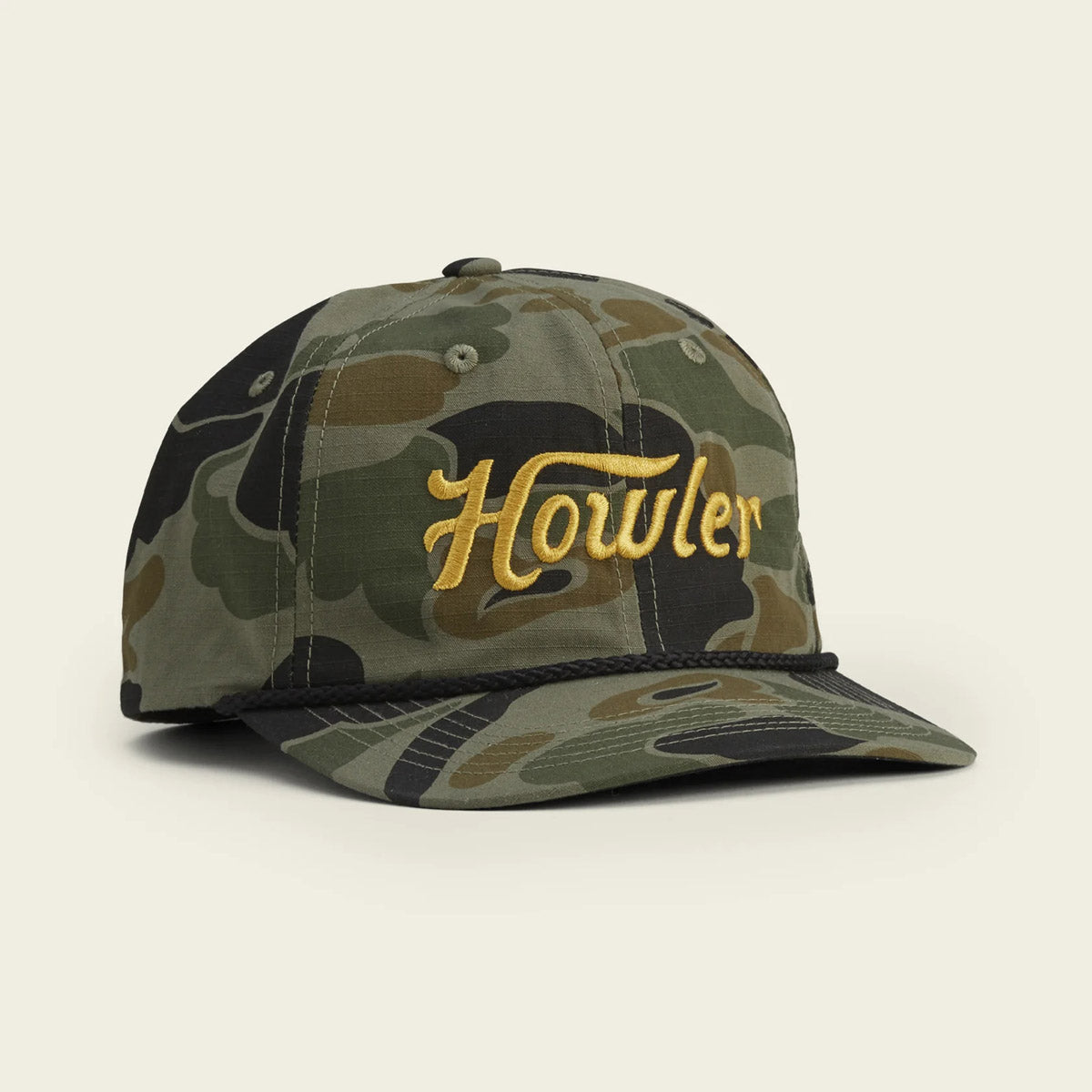Howler Brothers Unstructured Snapback Howler Script: Camo