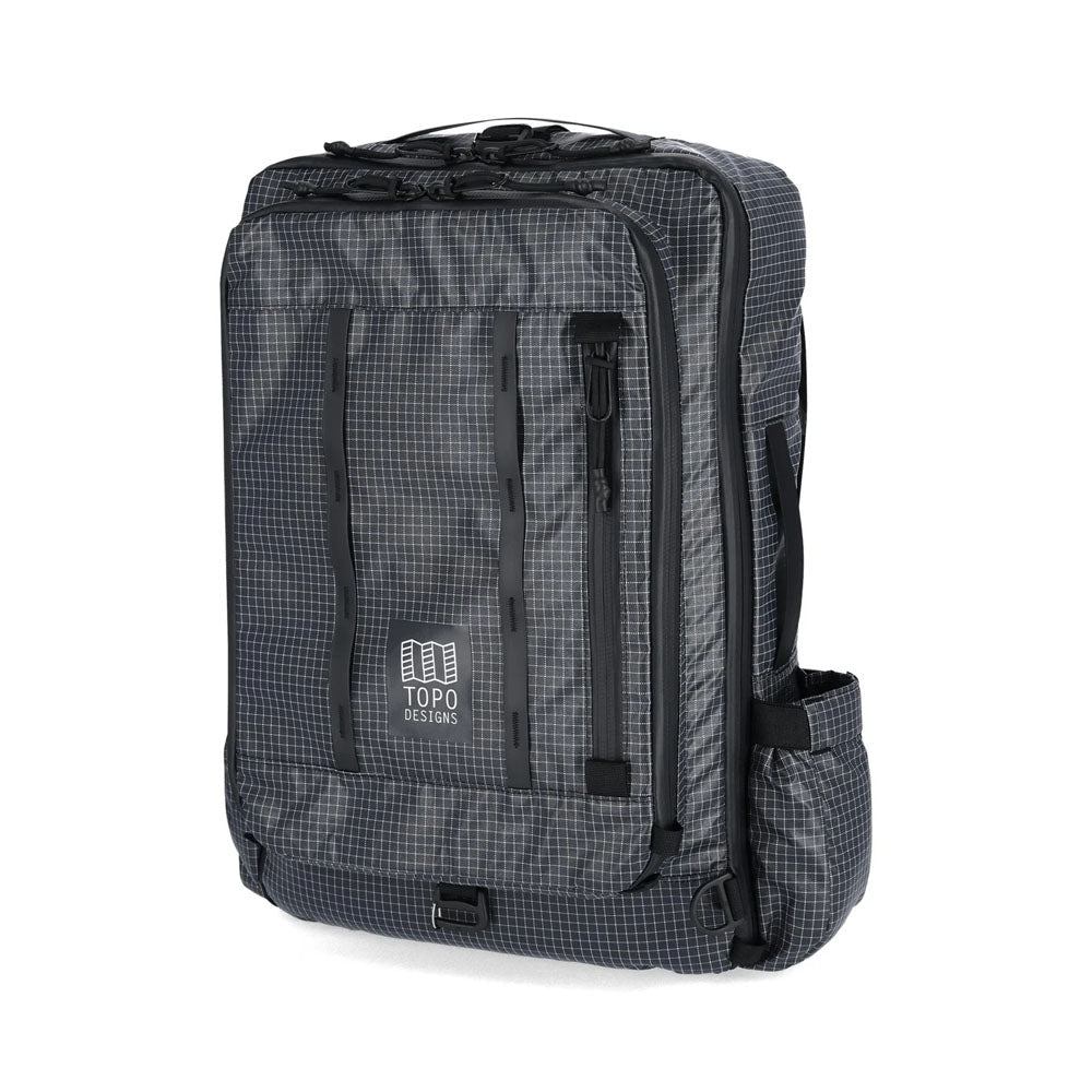 Topo Designs Apex Global Travel Roller Bag Black Grid