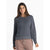 Free Fly Apparel Womens Bamboo Lightweight Fleece Crew Storm Cloud