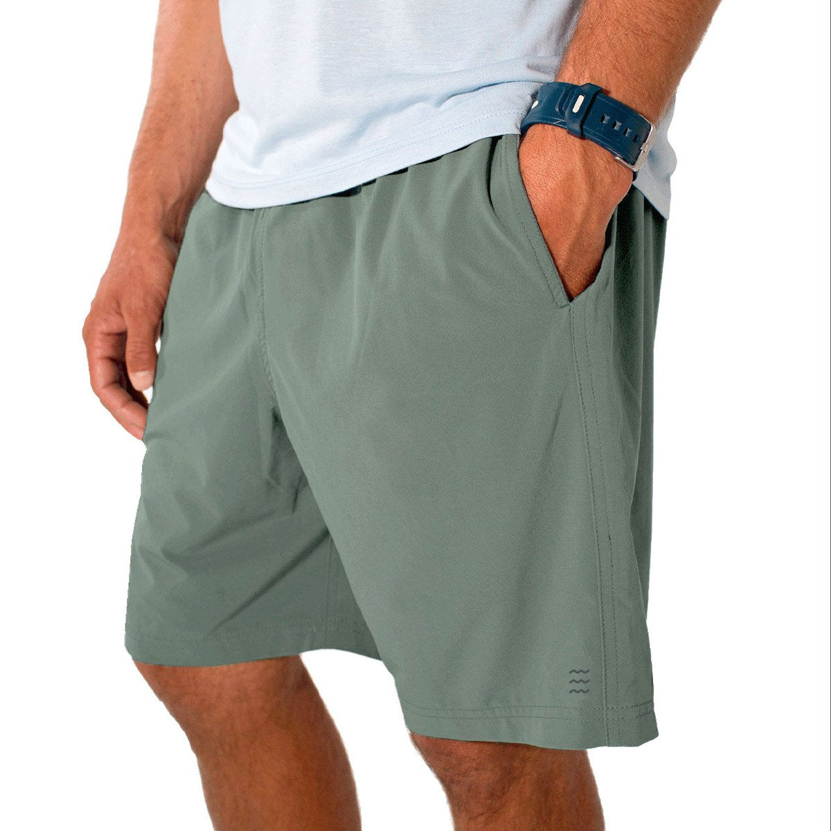 Free Fly Apparel Men&#39;s Breeze Short - 6&quot; Glades Green