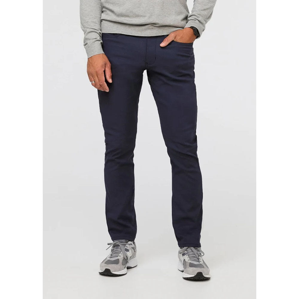DU/ER Men's NuStretch Relaxed 5-pocket - 30" Inseam Navy