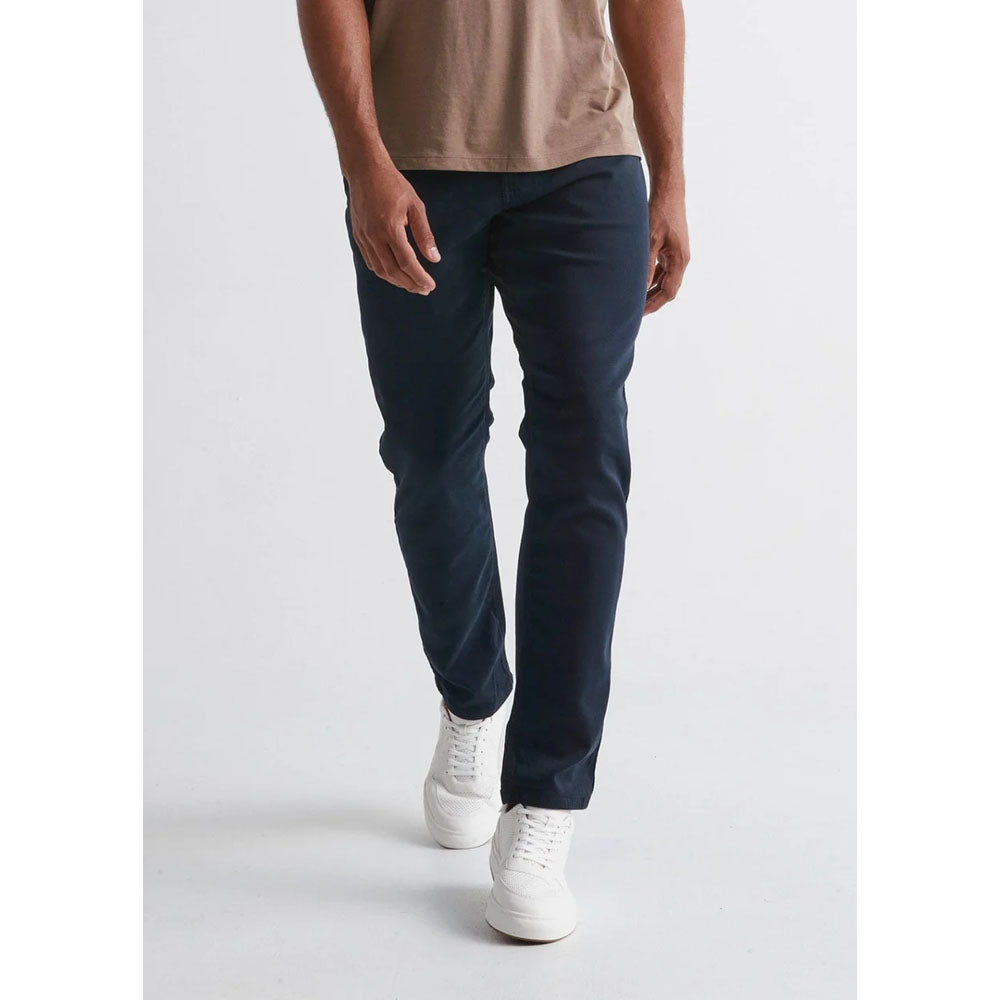 DU/ER Mens No Sweat Pant Relaxed Taper - 30 Inseam Navy
