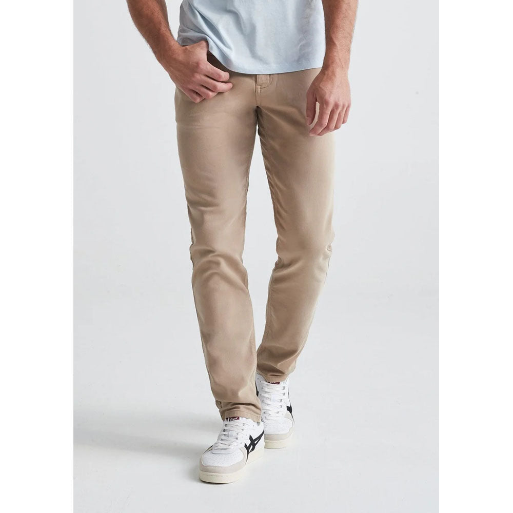 DU/ER Mens No Sweat Slim - 30 Inseam Desert Khaki