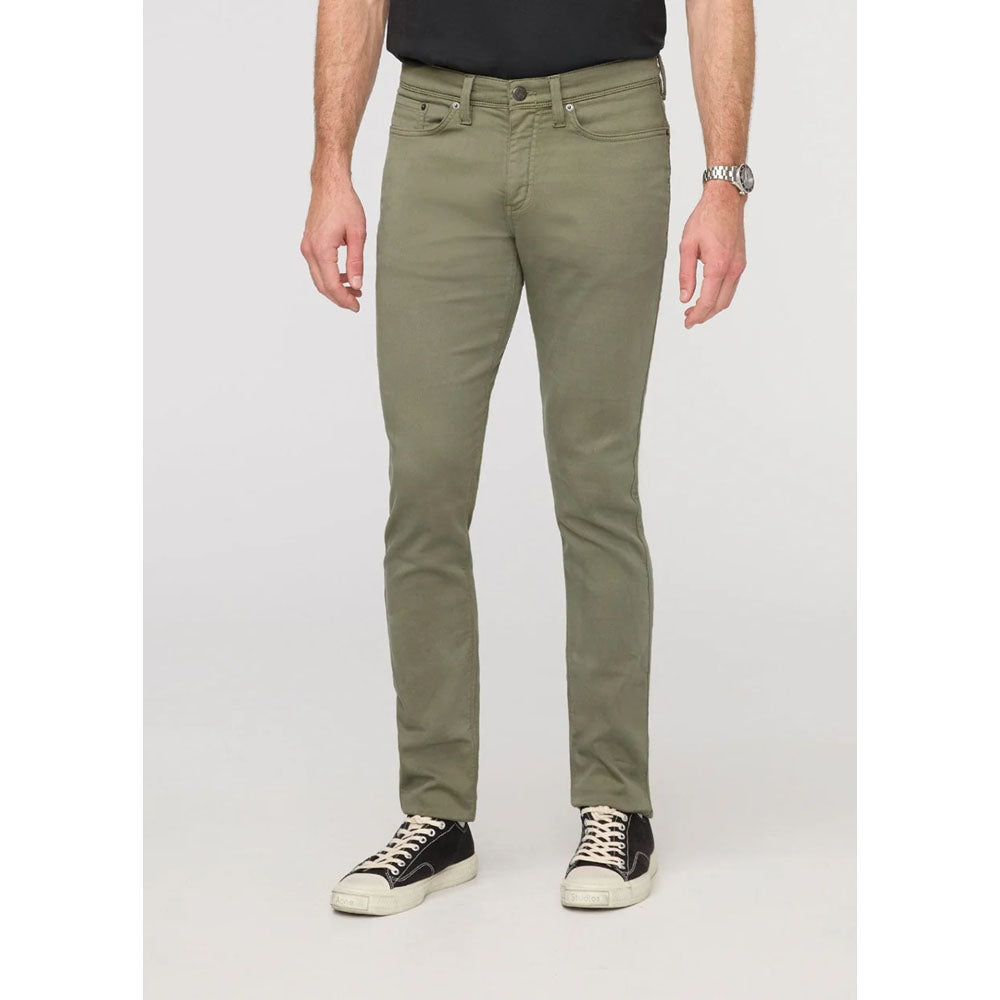DU/ER Mens No Sweat Slim - 30 Inseam Light Fern