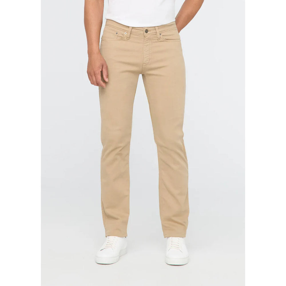 DU/ER Mens No Sweat Straight - 34 Inseam Desert Khaki