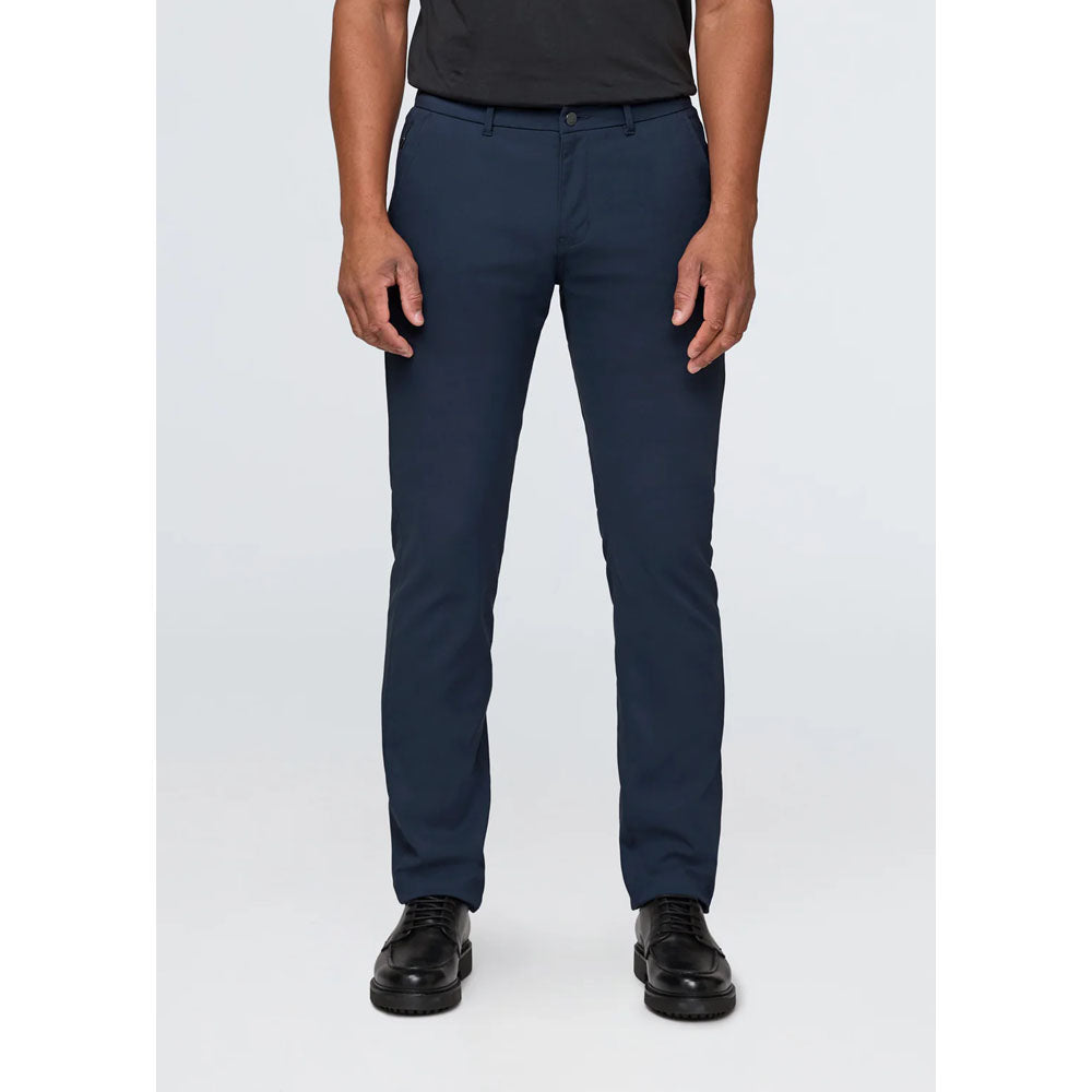 DU/ER Mens NuStretch Relaxed Taper Trouser 30 Navy
