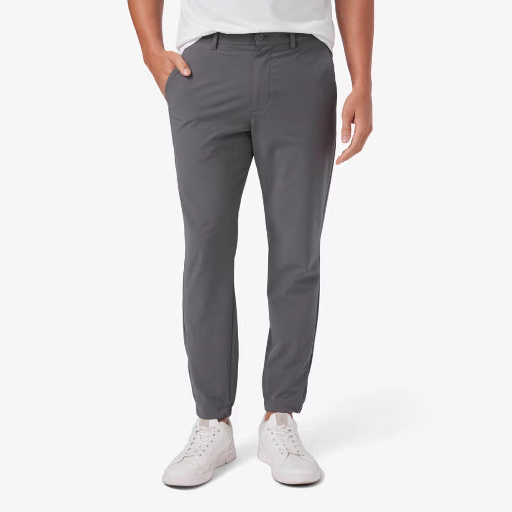 Mizzen+Main Men's Helmsman Jogger Pant 29" Charcoal Solid