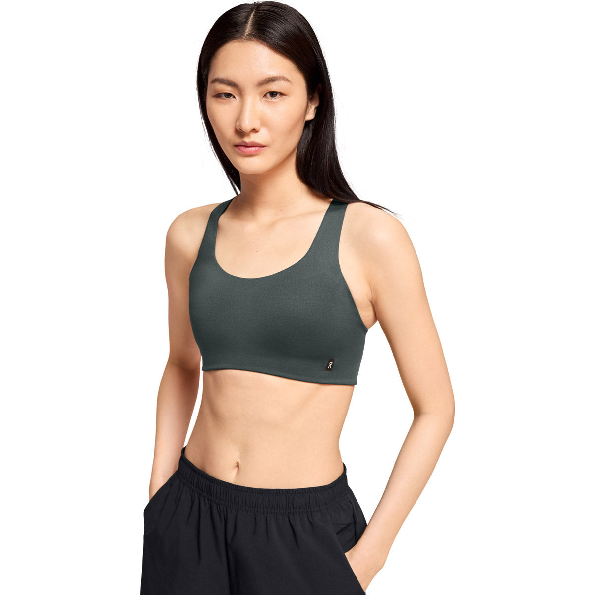 On Running Women&#39;s Active Bra Lead | Black