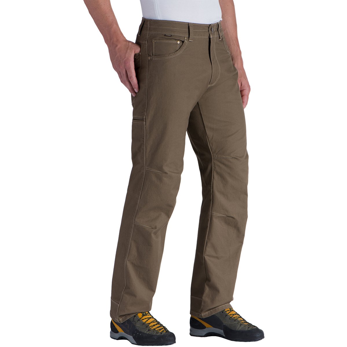 Kuhl Mens Rydr Pant - 36 Inseam Dark Khaki