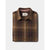 The Normal Brand Men's Jackson Button Up Shirt Brown Plaid