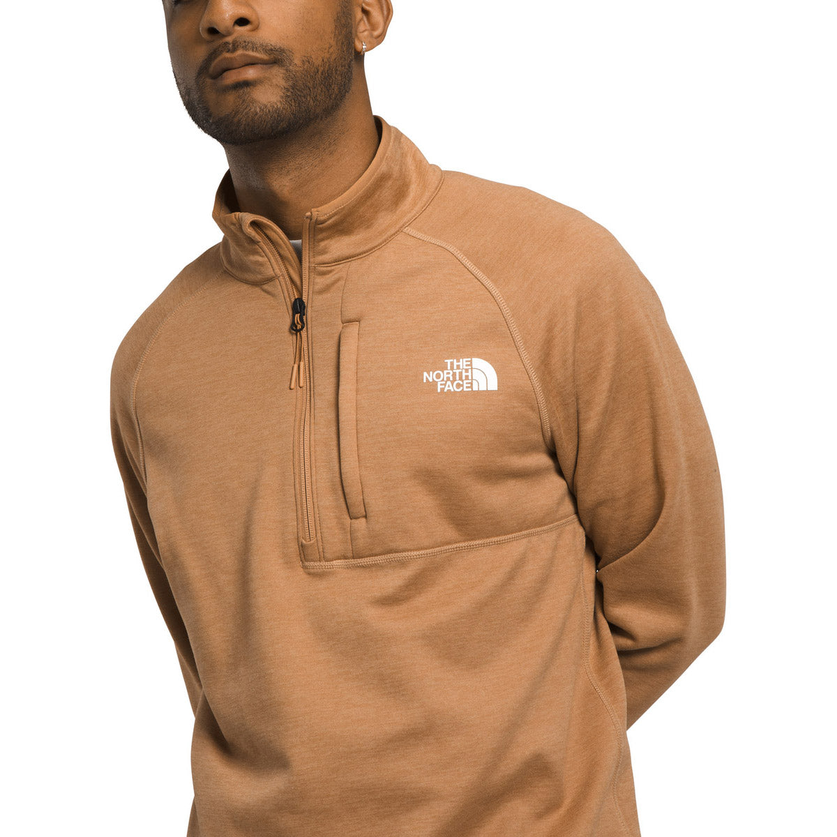 The North Face Men&#39;s Canyonlands ½ Zip Almond Butter Heather