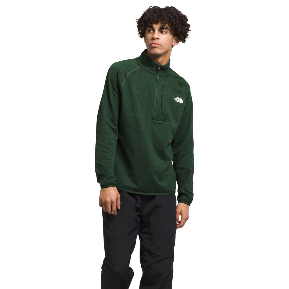 The North Face Men&#39;s Canyonlands ½ Zip Pine Needle Heather