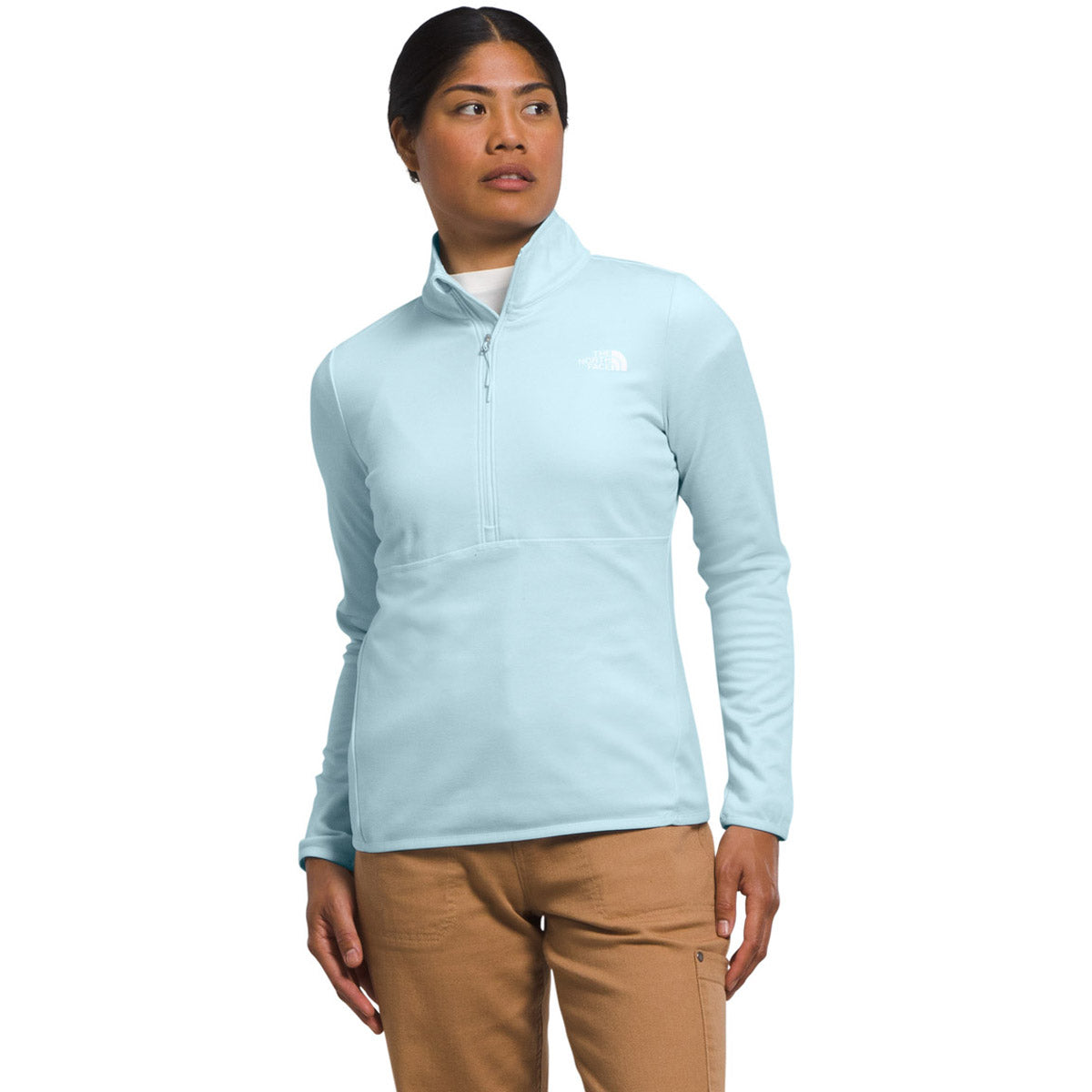 The North Face Women's Canyonlands ¼ Zip Icecap Blue Heather