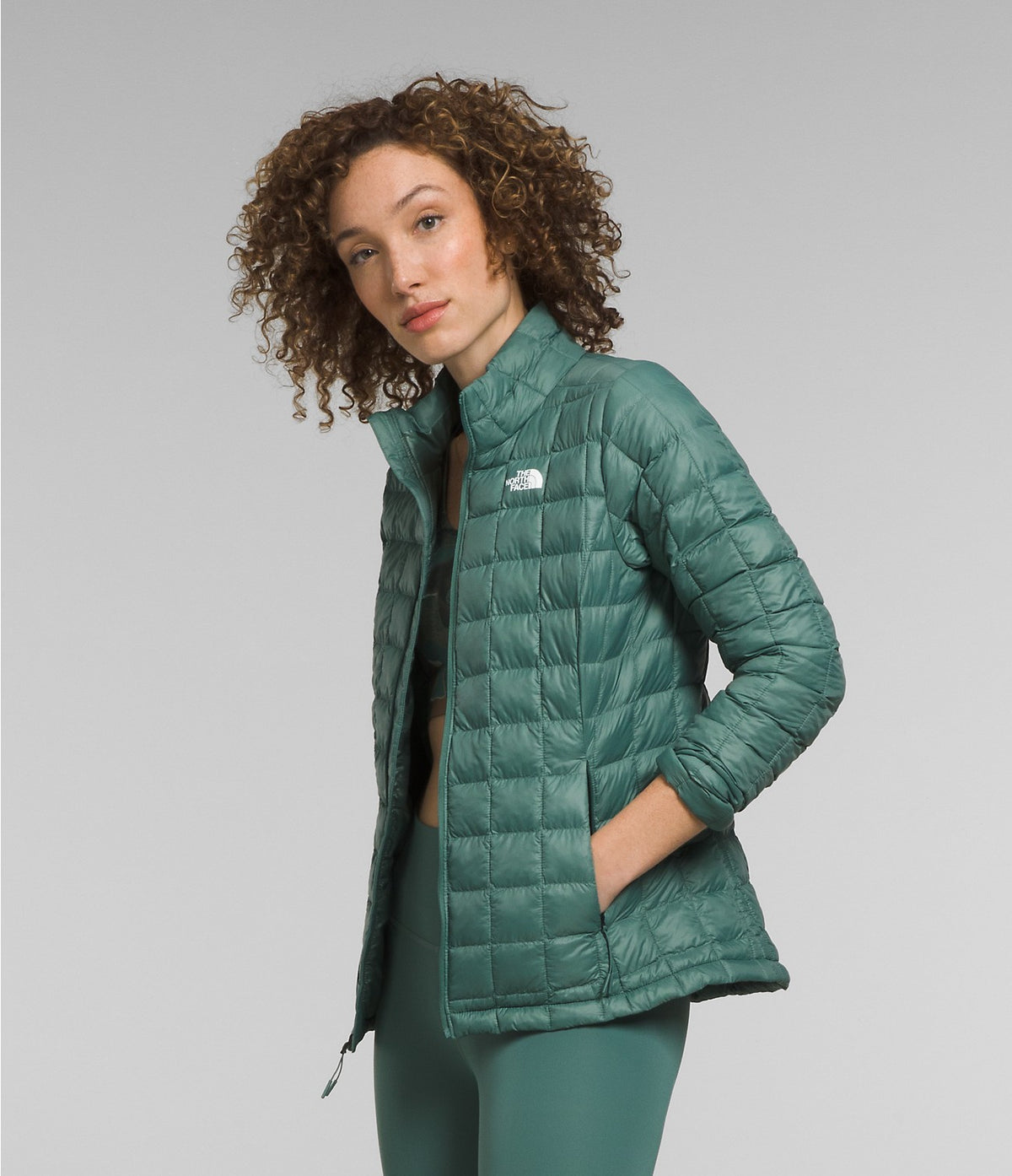 The North Face Women&#39;s ThermoBall Eco Jacket 2.0 Dark Sage