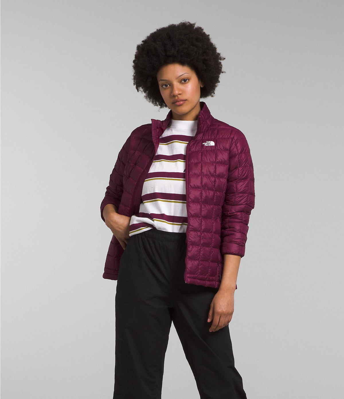 The North Face Women&#39;s ThermoBall Eco Jacket 2.0 Boysenberry