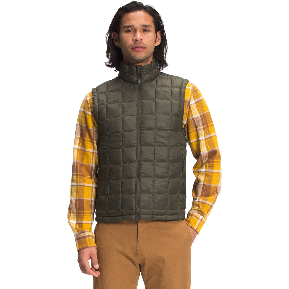 The North Face Men&#39;s ThermoBall Eco Vest 2.0 New Taupe Green