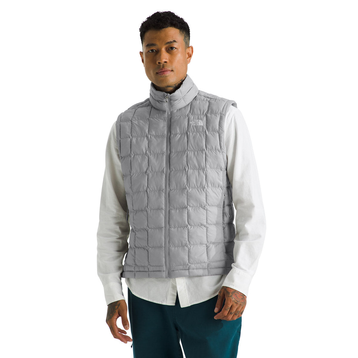 The North Face Men&#39;s ThermoBall Eco Vest 2.0 eld Grey-NPF / M