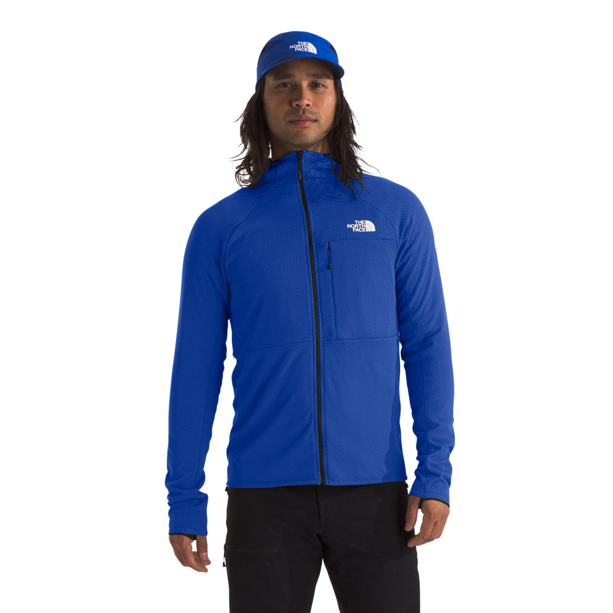 The North Face Men's Summit FUTUREFLEECE Full Zip Hoodie TNF Blue-NPF