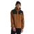 The North Face Mens Antora Jacket Burnt Umber/TNF Black