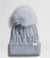 The North Face Women's Oh Mega Fur Pom Beanie Dusty Periwinkle