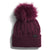 The North Face Women's Oh Mega Fur Pom Beanie Boysenberry