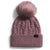 The North Face Women's Oh Mega Fur Pom Beanie Fawn Grey