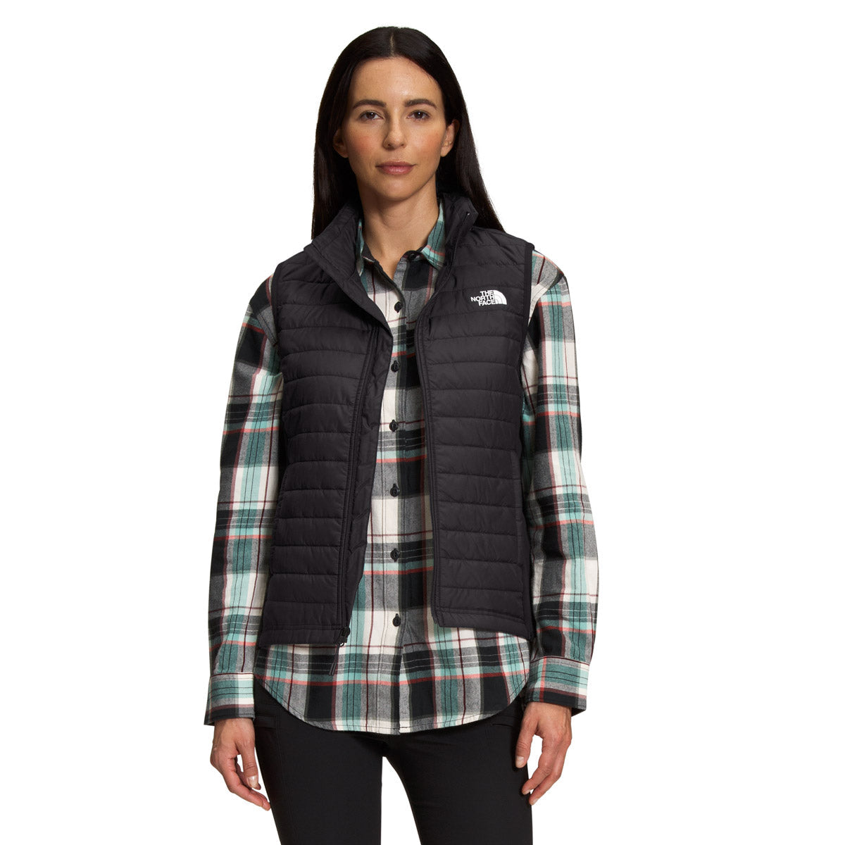 The North Face Women&#39;s Canyonlands Hybrid Vest TNF Black