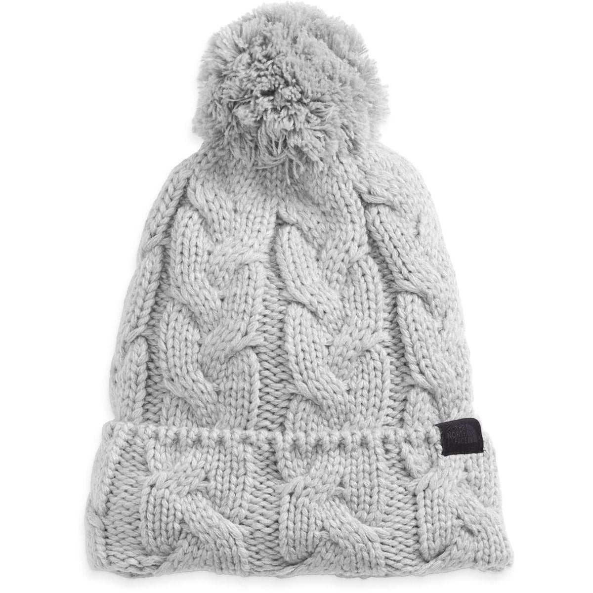 The North Face Cable Minna Pom Beanie TNF Light Grey Heather