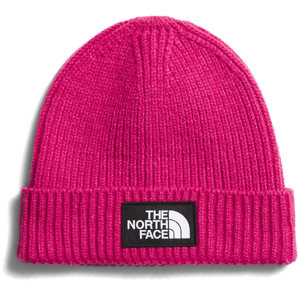 The North Face Kids&#39; TNF Box Logo Cuffed Beanie Mr. Pink