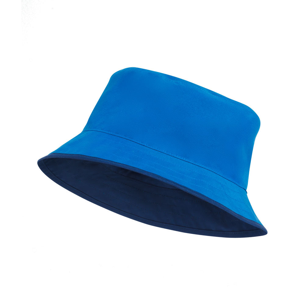 The North Face K Class V Rev Bucket Hero Blue TNF Topo Phantom Print