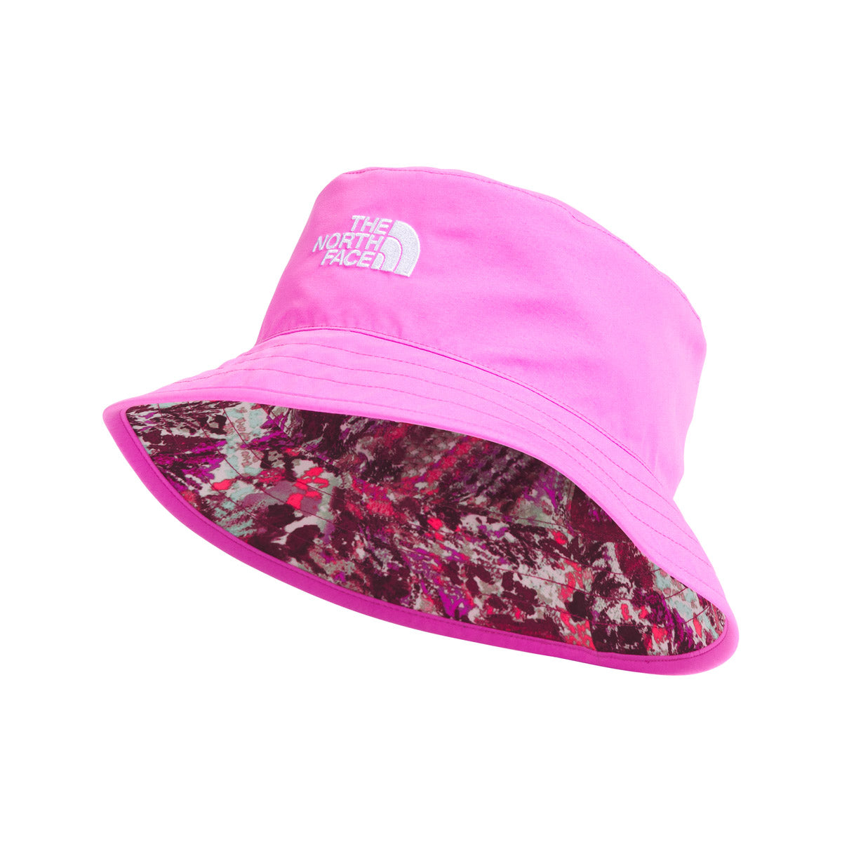 The North Face K Class V Rev Bucket Violet Crocus Maze Floral Print/Violet Crocus