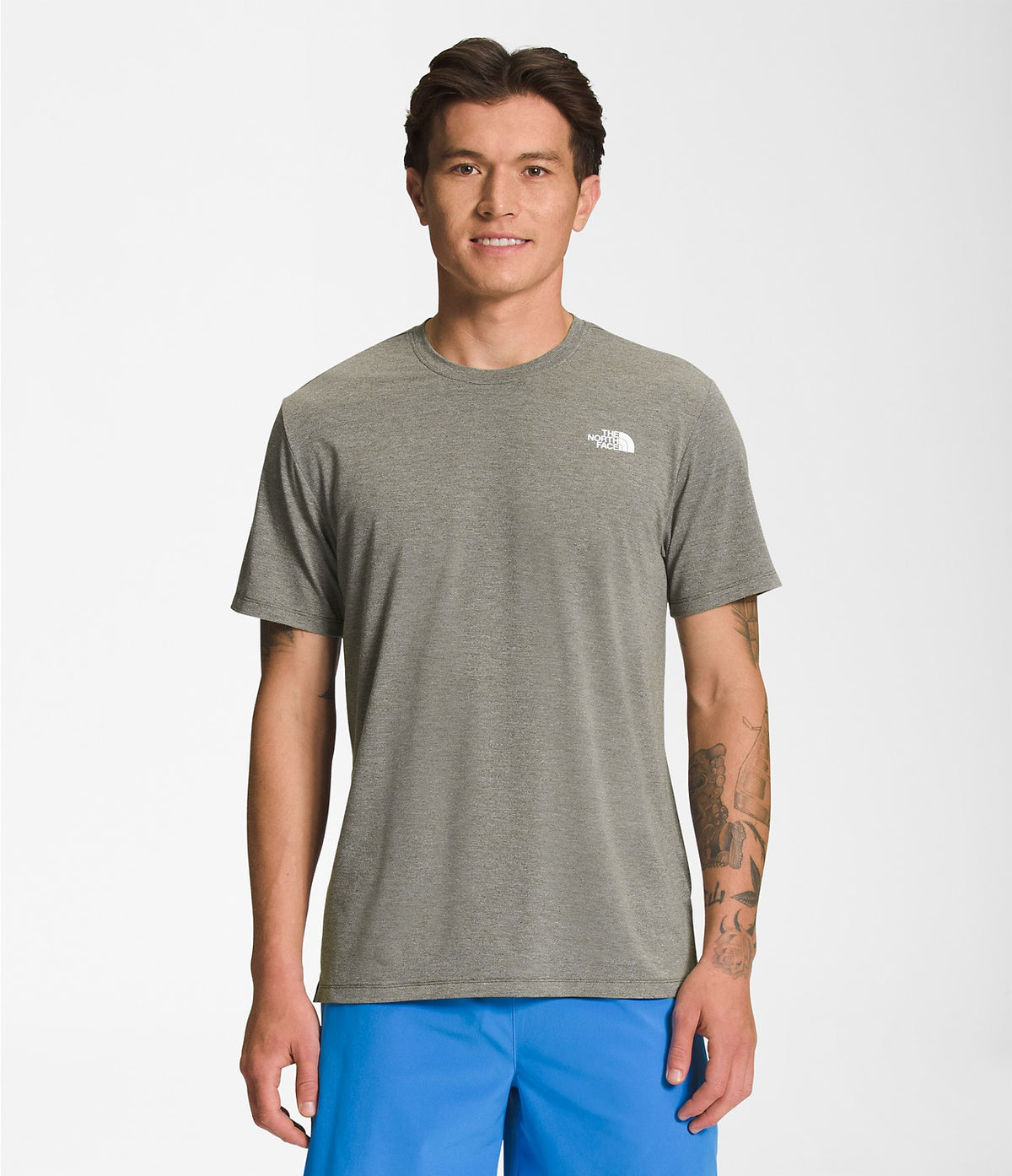 The North Face Men&#39;s Wander S/S New Taupe Green Heather