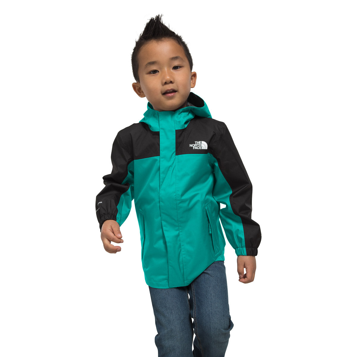 The North Face Kids&#39; Antora Rain Jacket Geyser Aqua