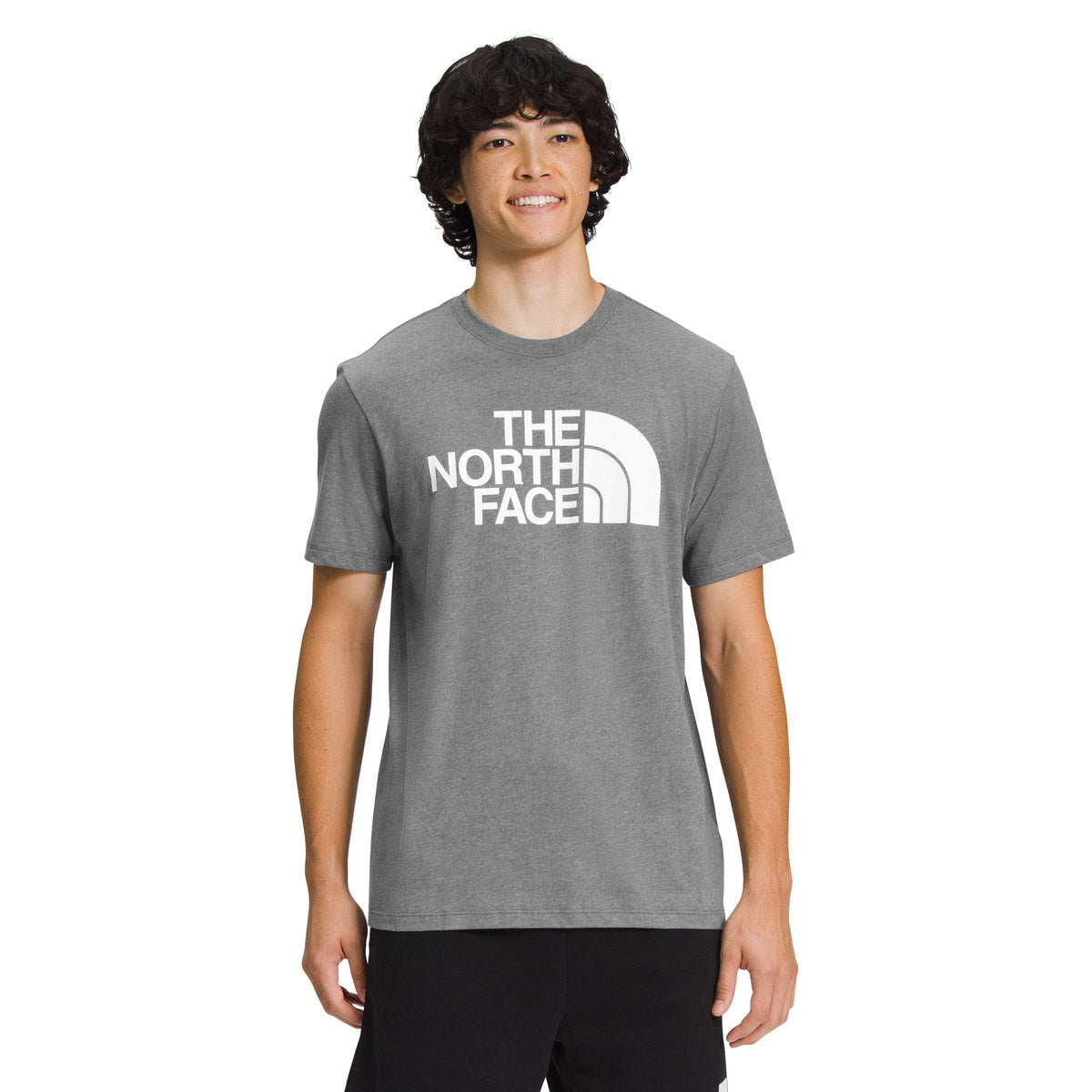 The North Face Men&#39;s S/S Half Dome Tee TNF Medium Grey Heather/TNF White