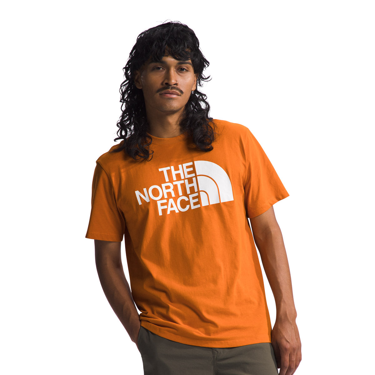 The North Face Men&#39;s S/S Half Dome Tee Desert Rust