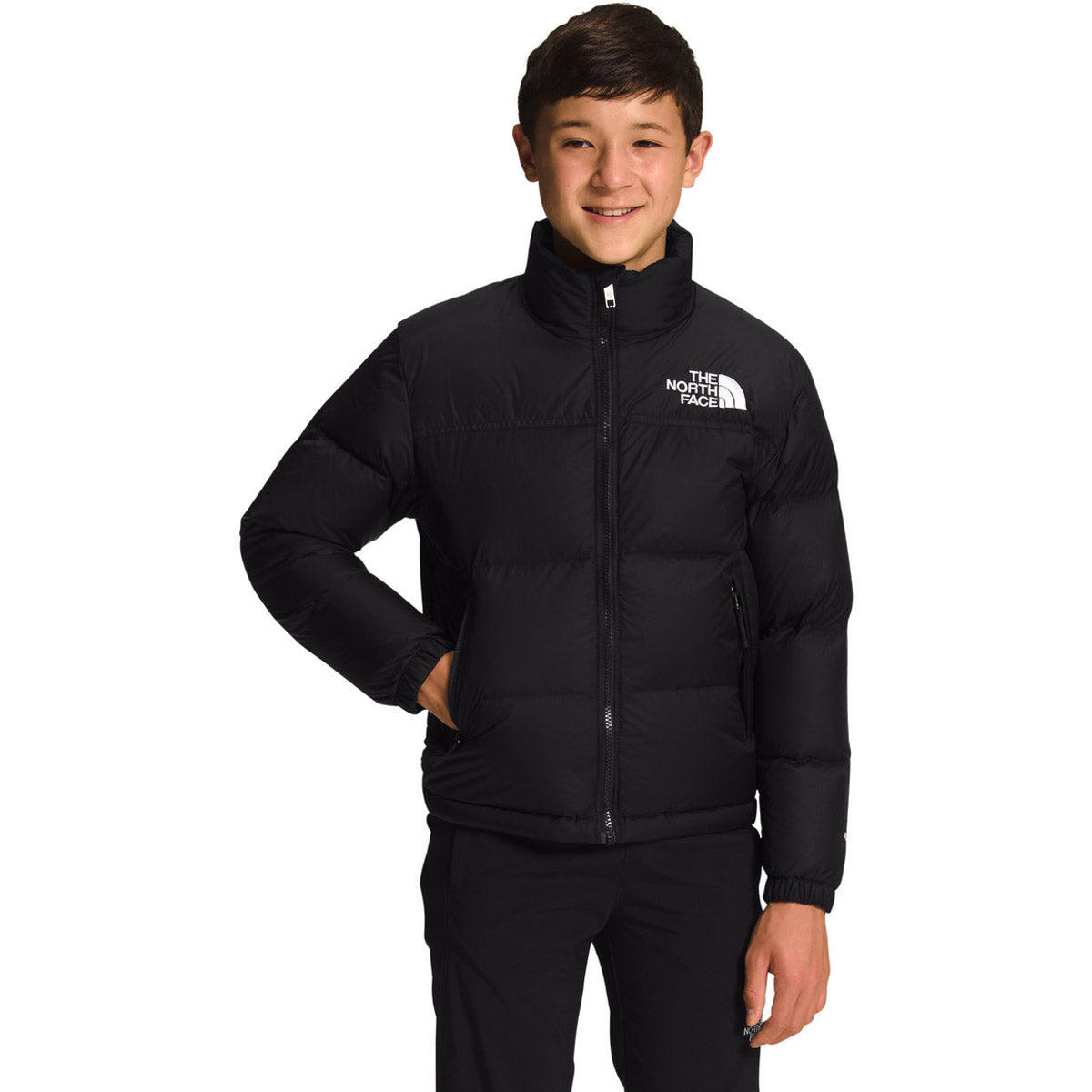 The North Face Teen 1996 Retro Nuptse Jacket TNF Black