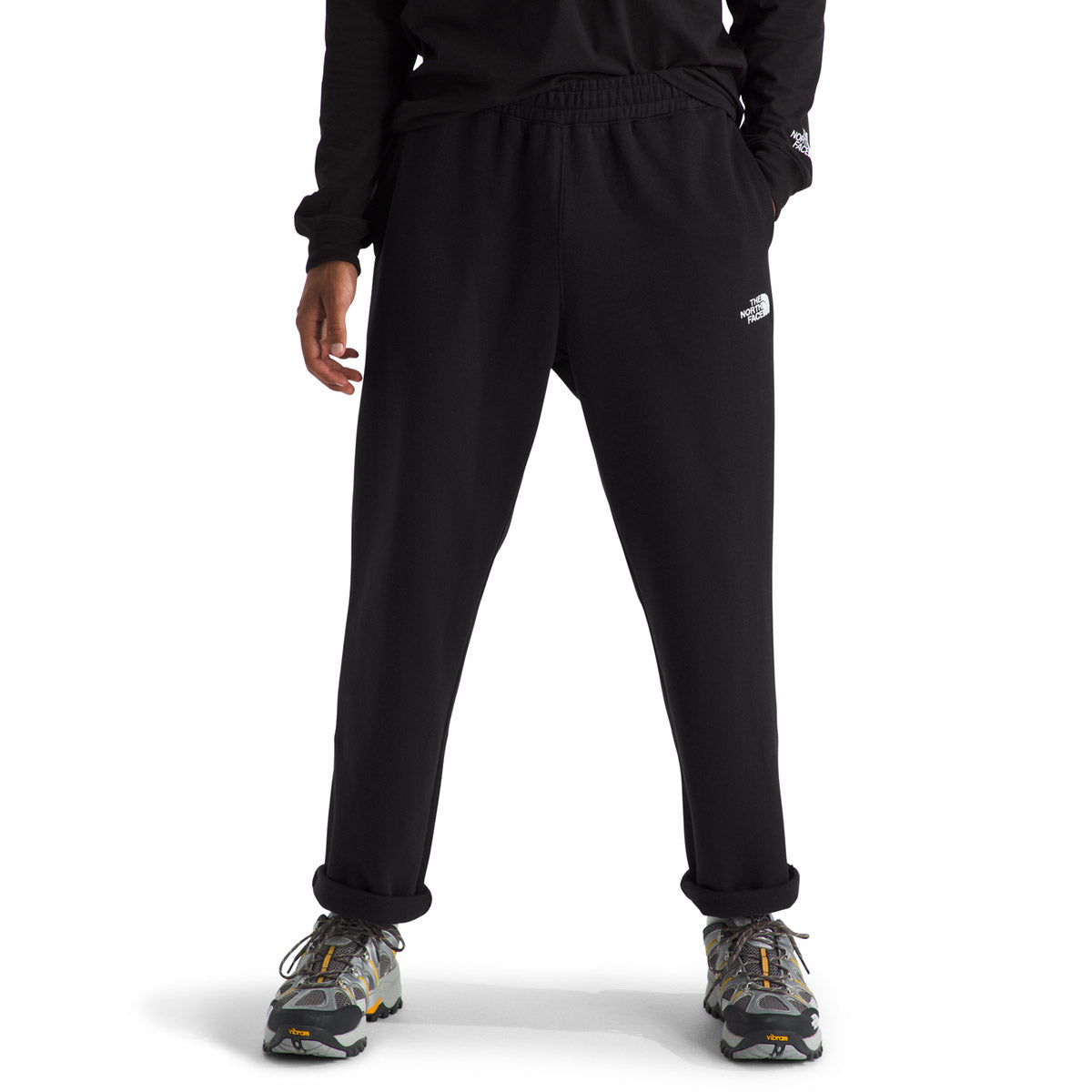 The North Face Men's Evolution Straight Leg Sweatpant TNF Black/TNF White