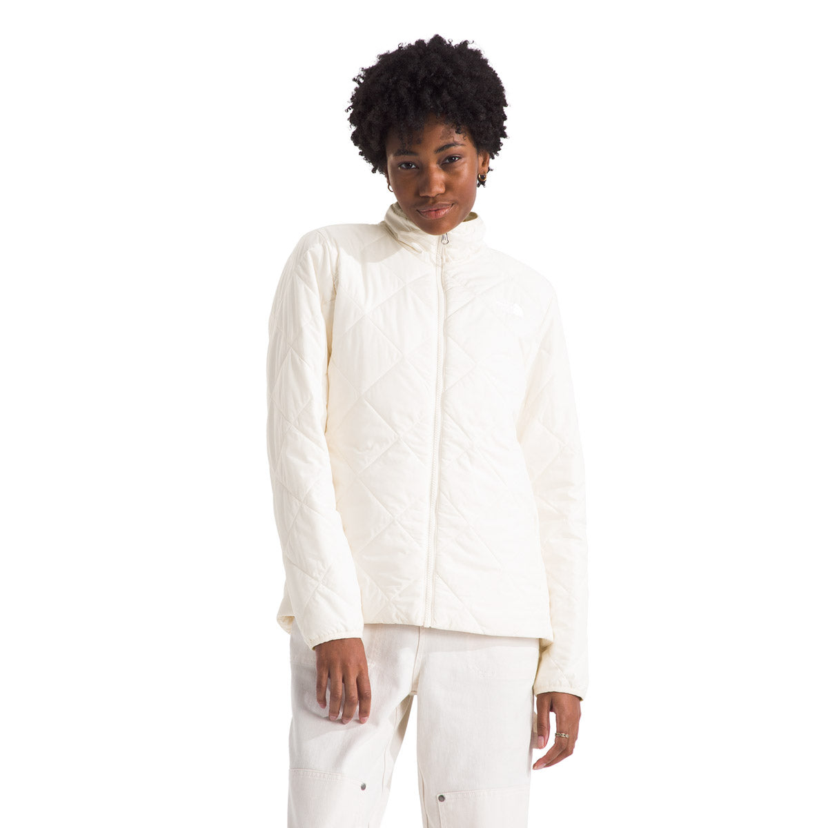 The North Face Women&#39;s Shady Glade Insulated Jacket White Dune