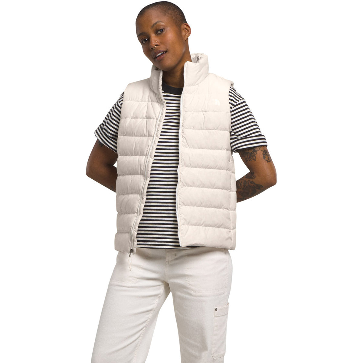 The North Face Women&#39;s Aconcagua 3 Vest Gardenia White