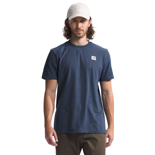 Men's S/S Heritage Patch Heathered Tee