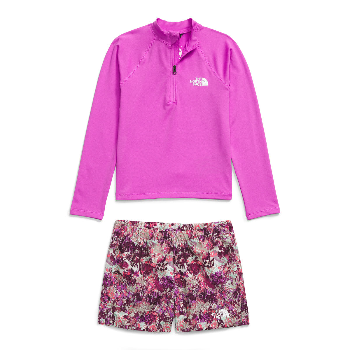 The North Face K Amphibious Sun Set Violet Crocus/Violet Crocus Maze Floral Print