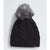 The North Face Women's Oh Mega Fur Pom Lined Beanie TNF Black