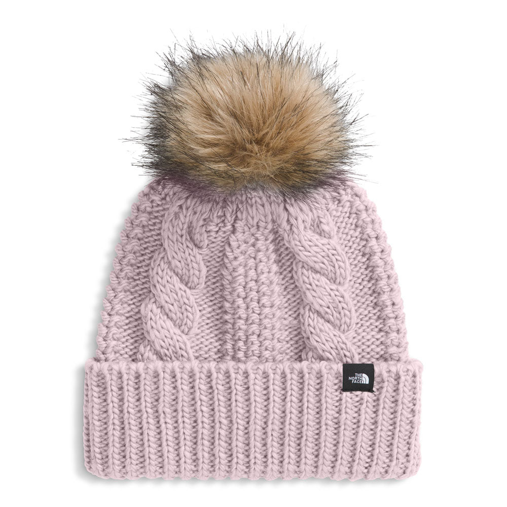 The North Face Kids Oh Mega Fur Pom Beanie Pale Blossom
