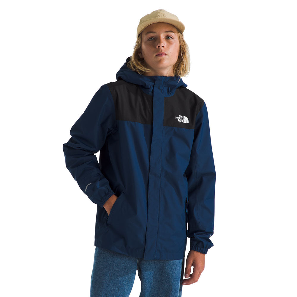 The North Face Boys Antora Rain Jacket Estate Blue