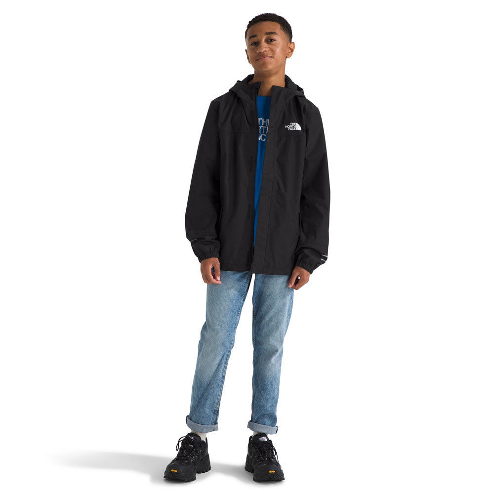 The North Face Boys Antora Rain Jacket TNF Black/TNF Black