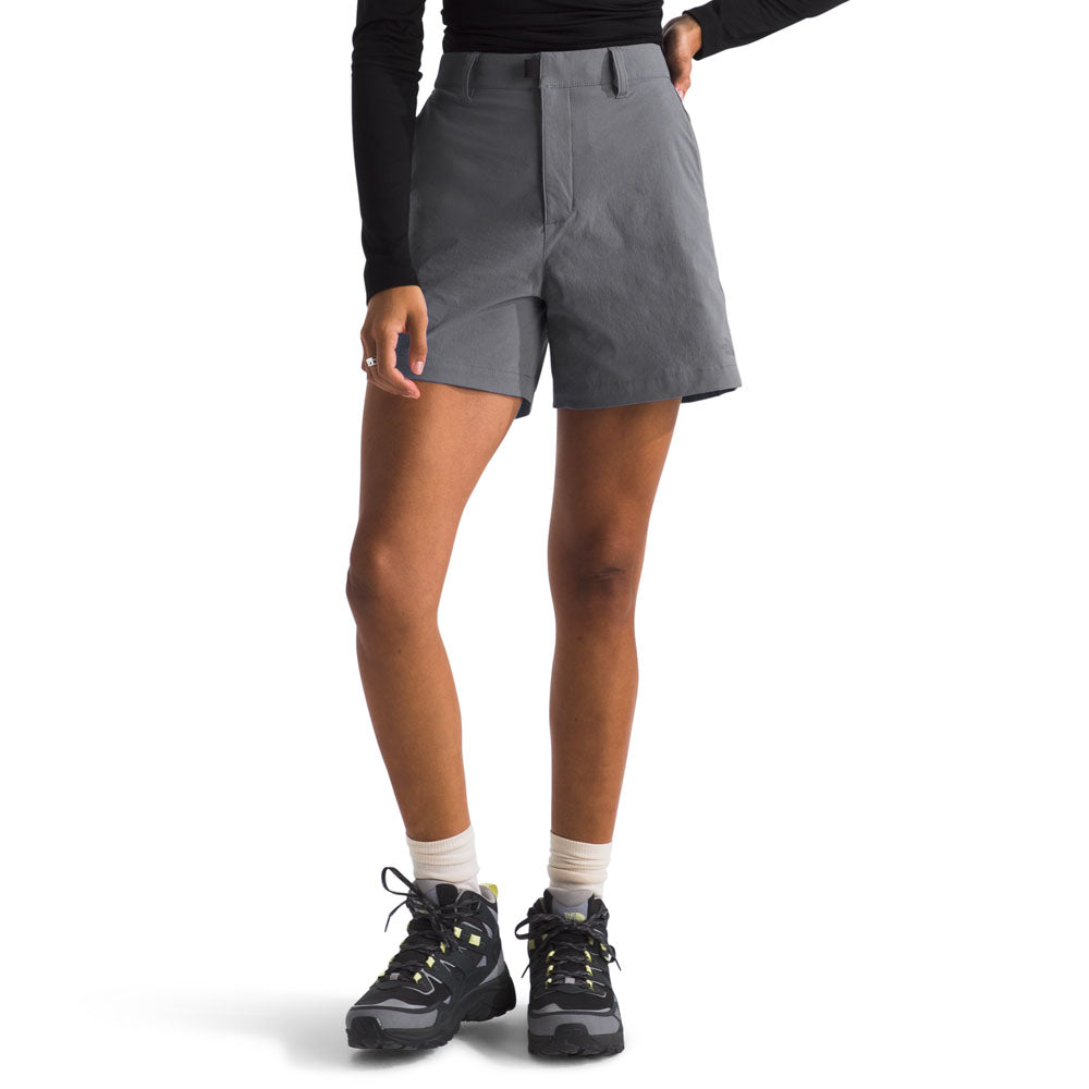 The North Face W Basin Short - 5 Reg Smoked Pearl