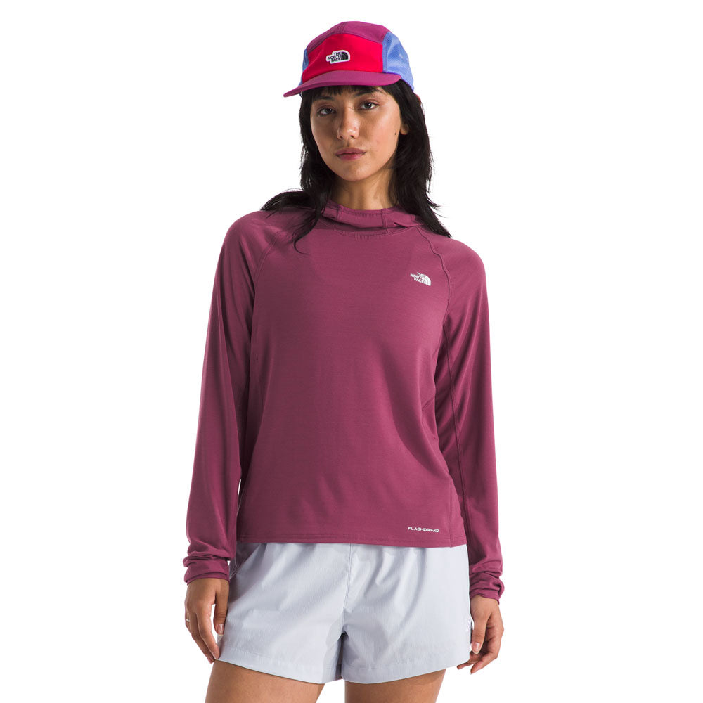The North Face W Adventure Sun Hoodie SS25 Cyber Berry