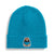The North Face K TNF Logo Box Cuffed Beanie Meridian Blue/Nuptse Bear Patch