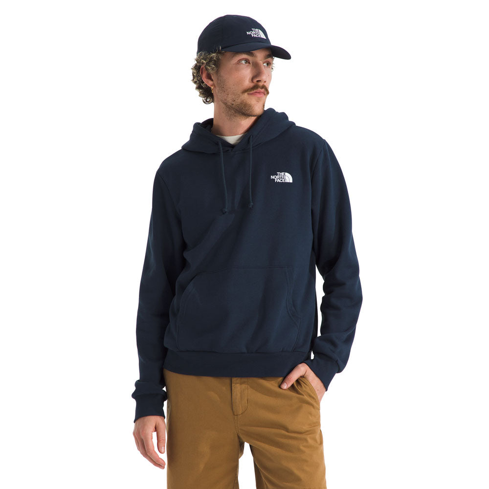The North Face Mens Evolution Box NSE Hoodie Summit Navy